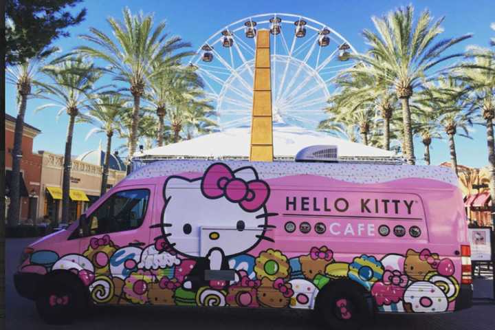 Hello Kitty Cafe Truck Rolls Into Stamford