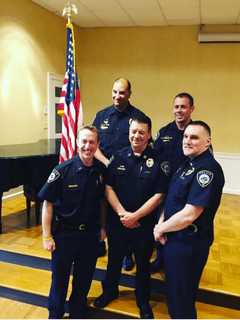 Darien Police Celebrate New Promotions