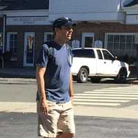 <p>On last year&#x27;s walk, which went along the coast, U.S. Sen. Chris Murphy heads toward the Driftwood Café in Southport.</p>