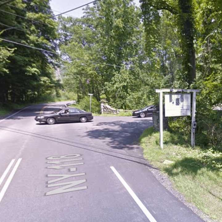 Route 118 at the intersection of Croton Heights Road.