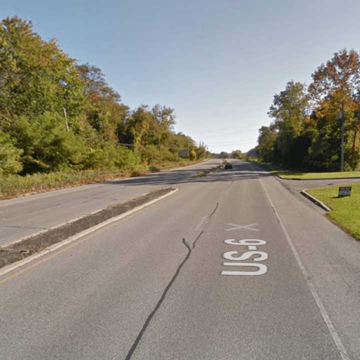 Route 6 in Southeast near the Connecticut border.