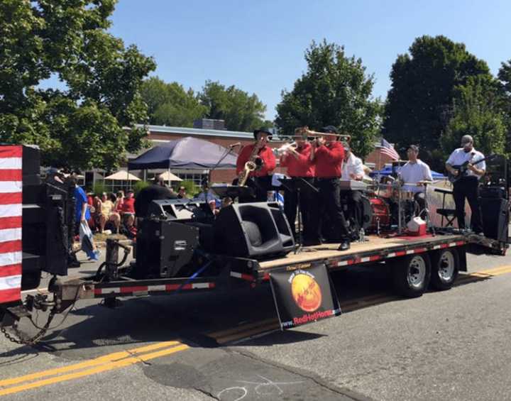 Parade participant&#x27;s in last year&#x27;s Newtown Labor Day Parade. This year&#x27;s version, the 55th annual, will go ahead despite some bad weather forecast for the area, said an organizer.