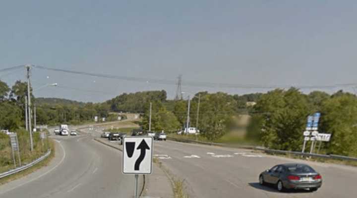 Route 312 in Southeast near the I-84 interchange.