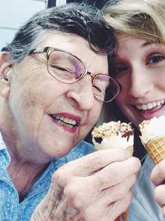 Fair Lawn Rotary Club Dishing Free Ice Cream At Senior Social