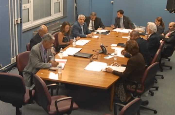 The New Rochelle City Council at Tuesday&#x27;s meeting.