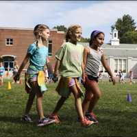 <p>Holmes School students  participated in the school&#x27;s annual walkathon fundraiser Sept. 23.</p>