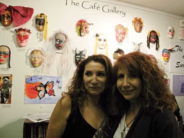 Marta Levy, left and Karen Snyder-Kadish.