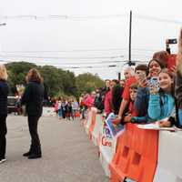 <p>Fans were lined up with their phones, ready to snap a picture of Grace VanderWaal.</p>