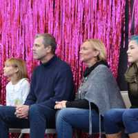 <p>Grace VanderWaal with her parents Dave and Tina, and older sister, Olivia.</p>