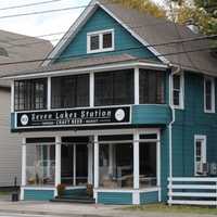 <p>Seven Lakes Station craft beer taproom in Sloatsburg.</p>