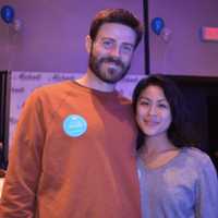 <p>Alex Taylor and Kat Poblete are planning an October 2017 wedding. They went to the Crowne Plaza Danbury’s Fall Bridal Expo to get some ideas for their ceremony.</p>