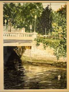 View Award-Winning Paintings Of Local Places At Exhibit By Norwalk Artist