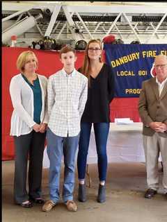 Danbury Family Honored For Stepping Up To Save Police Officer From Attack