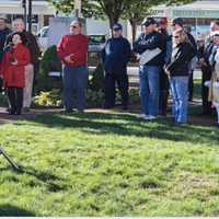 <p>About 30 people attended Bethel&#x27;s Christopher Columbus Day celebration in Bethel on Monday morning.</p>