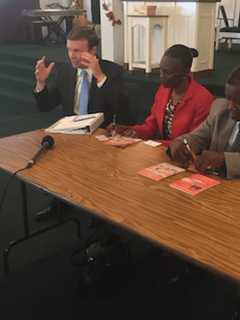 Haitians In Bridgeport Press For Aid For Country After Deadly Hurricane