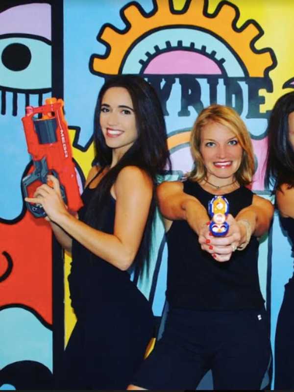 Cycle With Sweaty Betty, 'Charlie's Angels' At JoyRide Studio In Darien