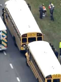Students Receive Minor Injuries In School Bus Crash