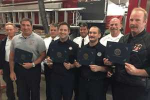 Stamford Firefighters Honored For Lifesaving Work On Call