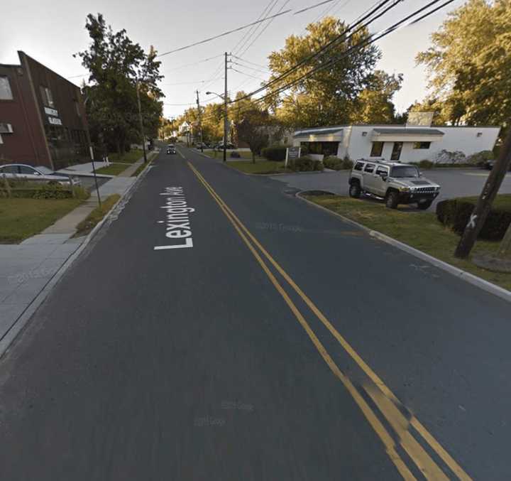 The area of Lexington Avenue in Mount Kisco affected by the closure.