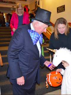 Rain Can't Stop Trick-Or-Treaters As Parade Moves Indoors In Westport