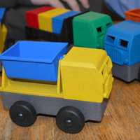 <p>A toy truck from Luke&#x27;s Toy Factory in Danbury</p>