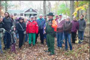 Hikers Take Creepy Monroe Historical Fall Foliage Cemetery Tour