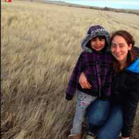 <p>Samantha Steinmetz, volunteer coordinator, on the Cheyenne River Sioux Tribe Reservation, in South Dakota.</p>