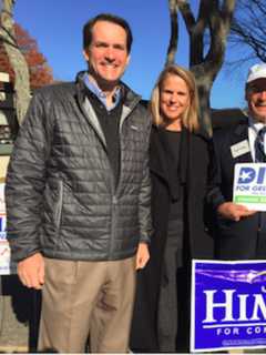Blumenthal, Himes Thinking Of History As They Cast Ballots In Greenwich