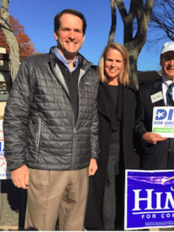 Blumenthal, Himes Thinking Of History As They Cast Ballots In Greenwich