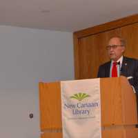 <p>At a talk at the New Canaan Library, Redding resident Larry Kudlow, CNBC’s Senior Contributor and nationally syndicated radio host speaks about his new book, “JFK and the Reagan Revolution: A Secret History of American Prosperity.”</p>