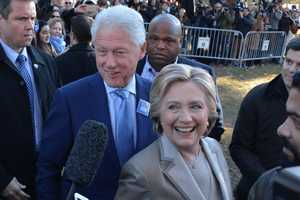 Hillary Clinton Casts Her Presidential Vote In Chappaqua