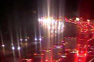 Car With Westchester Residents, Fireworks Goes Up In Flames On I-87