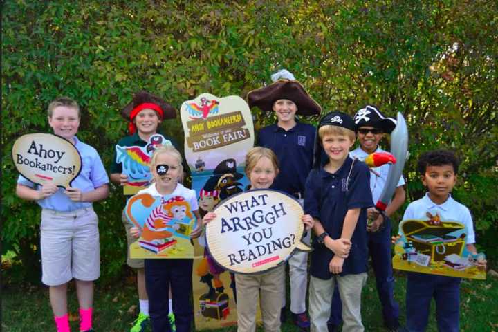 Darien's Pear Tree School 'Bookaneer' Book Fair Encourages Kids To Read