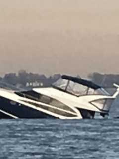 Stamford Firefighters Rescue 12 From Sinking Boat In Long Island Sound
