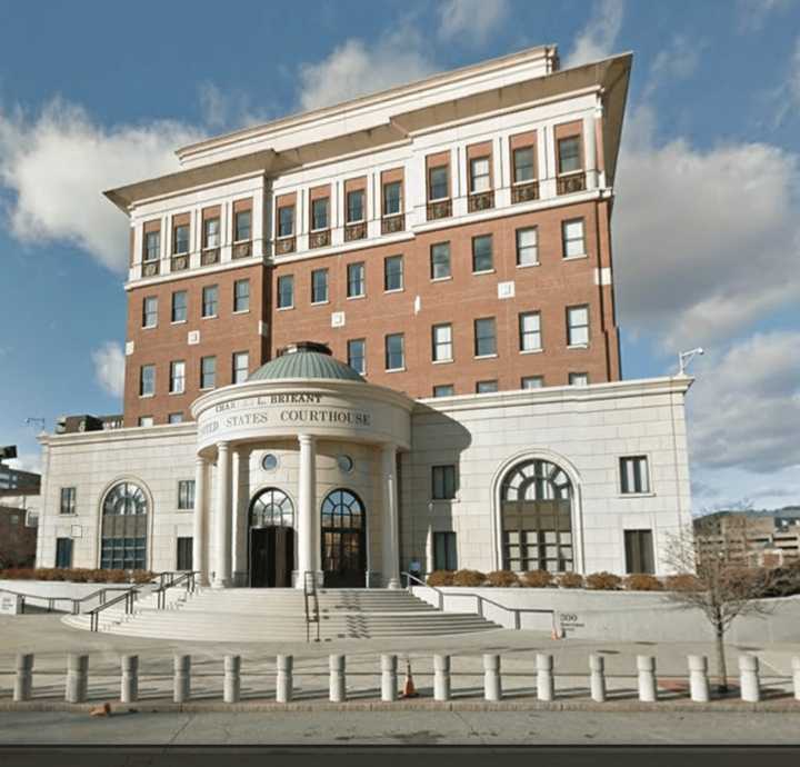 The U.S. Federal Courthouse for the Southern District of New York in White Plains.