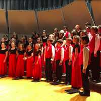 <p>The Greenwich Public School Honor Choir, directed by Jessica Punchatz.</p>