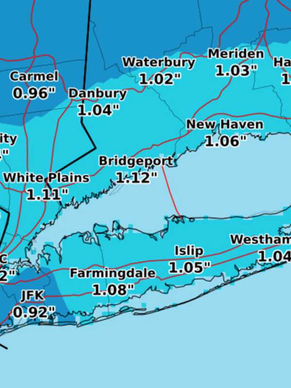 Heavy Rain, Storms Headed To Armonk