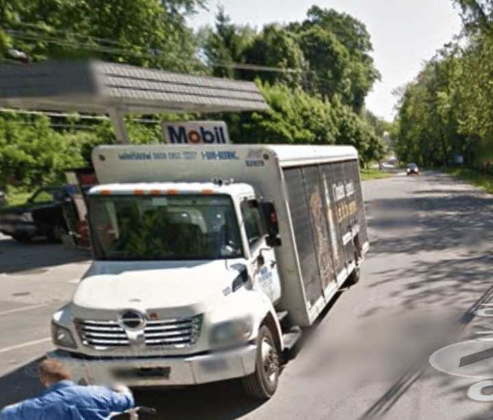 Mobil Gas Station on East Market Street in the Village of Rhinebeck.