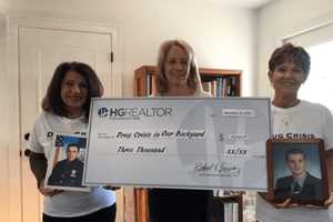 Realtors' Group Donates $3,000 To Carmel Drug Crisis Organization