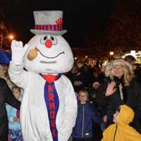 <p>Corn cob pipe and all, Frosty will make his annual appearance in Armonk Nov. 26.</p>