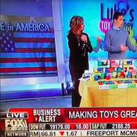 <p>On Friday morning, Luke&#x27;s Toy Factory was featured on FOX Business Network’s “Mornings with Maria&quot; in a segment called “Made in America: Making Toys Great Again.”</p>