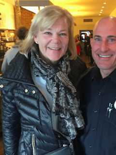 Fans, Family & Friends Connect With Greenwich Police Over Coffee