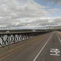 <p>Four people were injured when a driver hit the back of another vehicle on I-87 at the exit to the Newburgh-Beacon Bridge.</p>