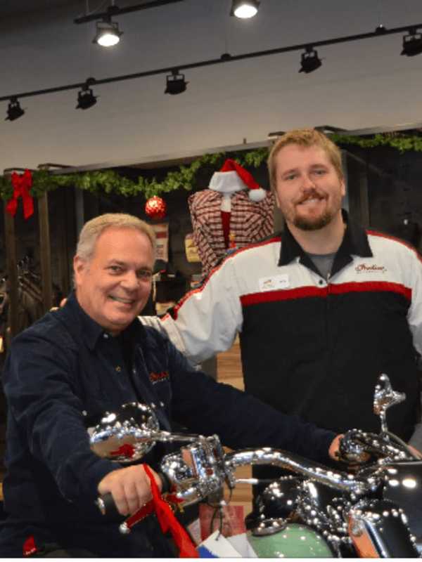 Greenwich Lawyer Follows His Dream, Opens Motorcycle Shop With Son