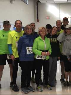 Runners Step Off With Brookfield Lions At Run For Sight New Year's Day Race