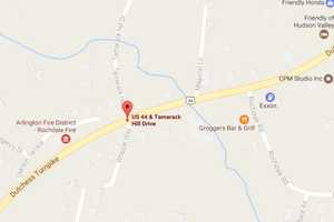 Crash Causes Route 44 Closure In Poughkeepsie