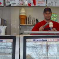 <p>Justin Ragusa, owner at Gofer Ice Cream which has three locations in Fairfield County. His brother Jay Ragusa founded the company in 2003.</p>