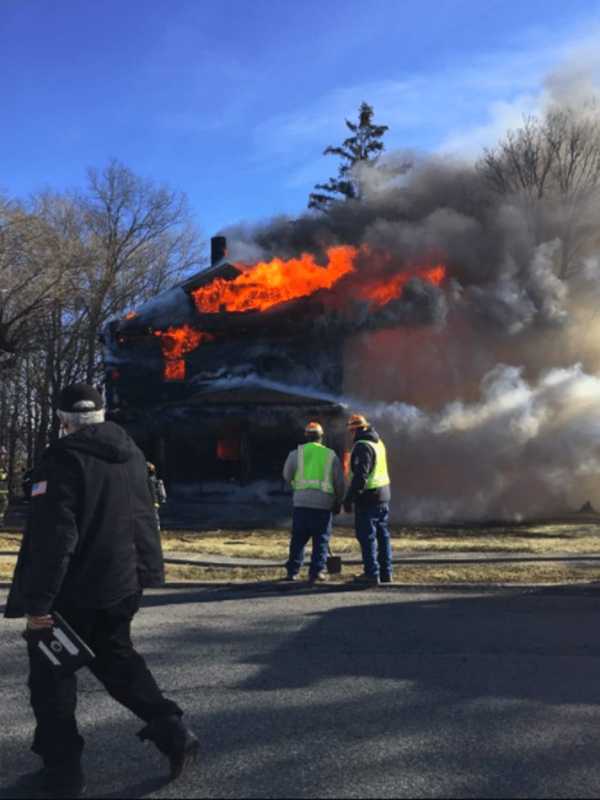 Fire Destroys Spring Valley Home