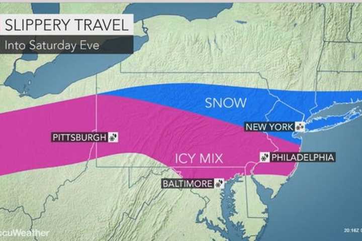 Light Snow, Squalls Arrive In Armonk