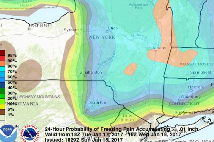 Black Ice Will Result In Slippery Driving Conditions In Armonk